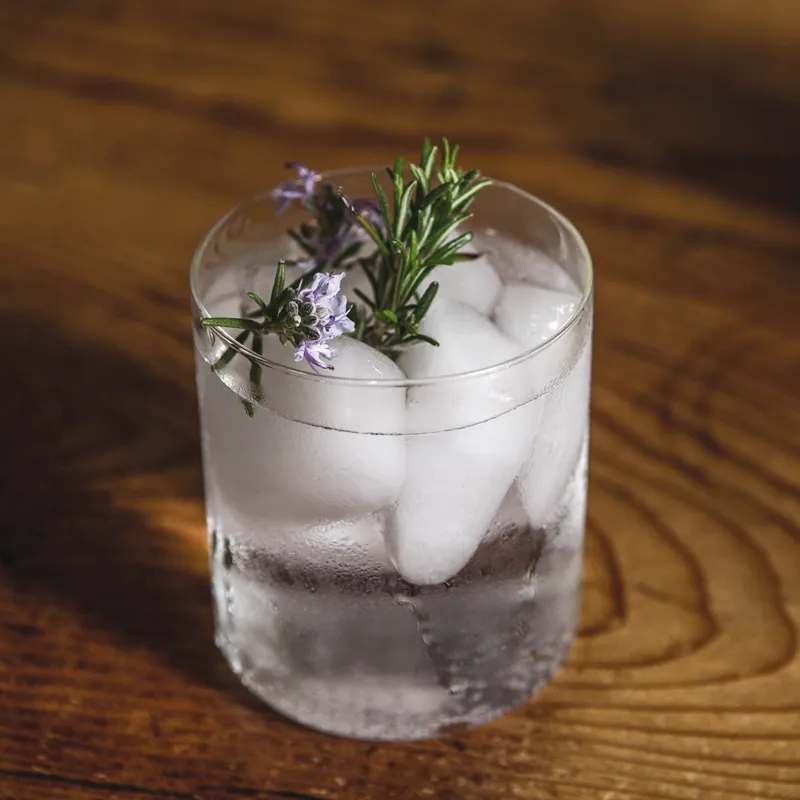 KnIndustrie Lime Line set 6 tumbler medi vetro
