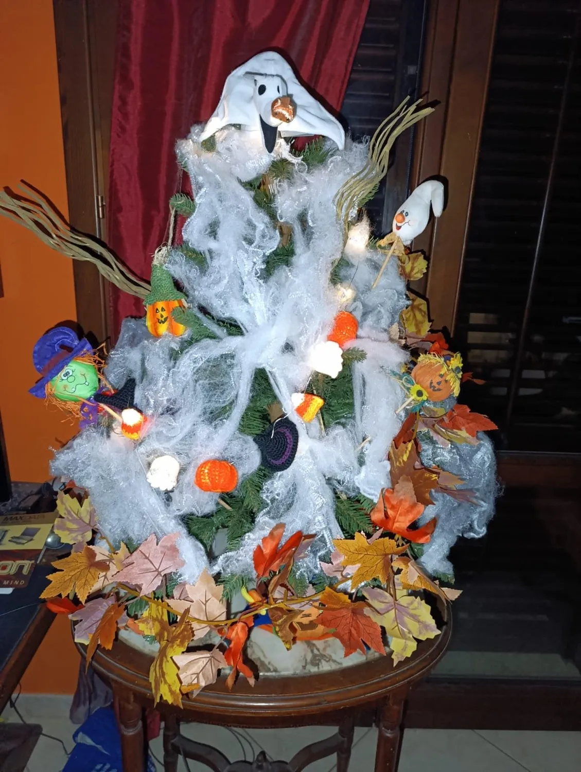 Pure Living albero di Natale artificiale 90 cm realistico legno