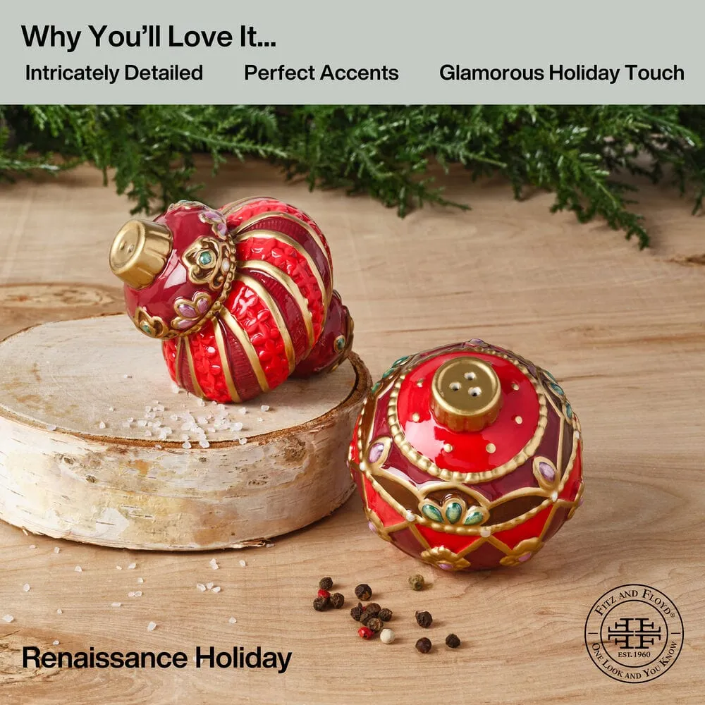 Fitz and Floyd Renaissance Holiday set sale pepe ceramica