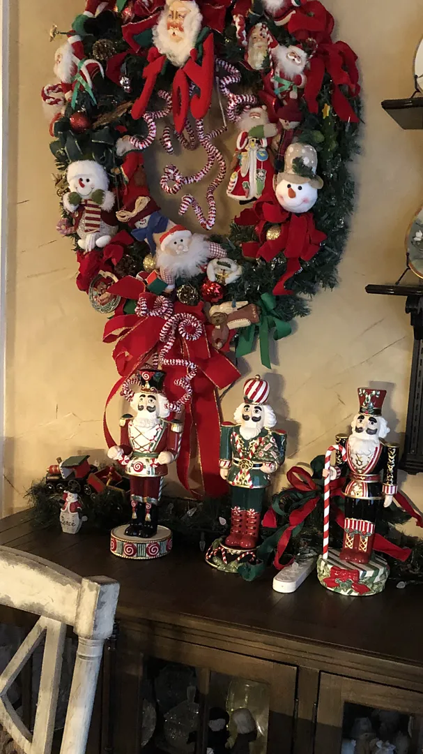 Fitz and Floyd Nutcracker Sugar Plum soldatino 43 cm verde