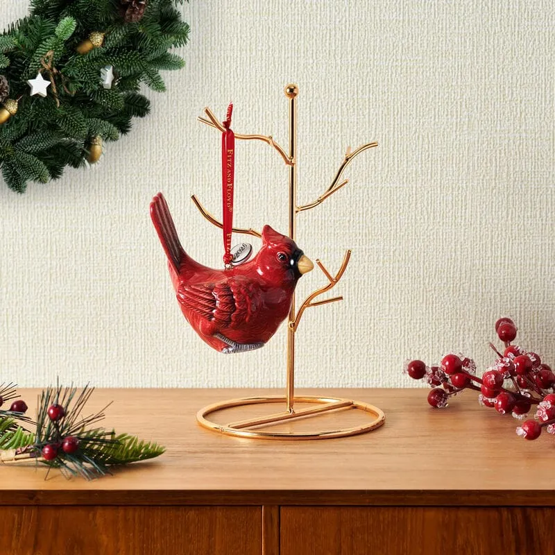 Fitz and Floyd Cardinal Christmas ornamento 2026 cardinale