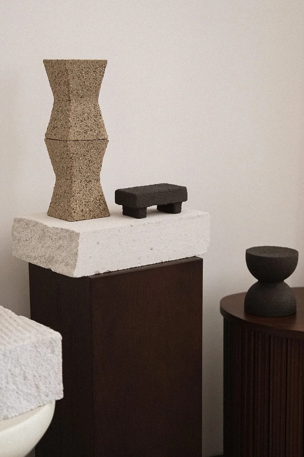 Poemi Origen colonna ceramica 13 cm terrazzo