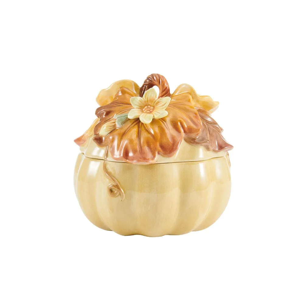 Fitz and Floyd Harvest zuppiera zucca con coperchio 500 ml