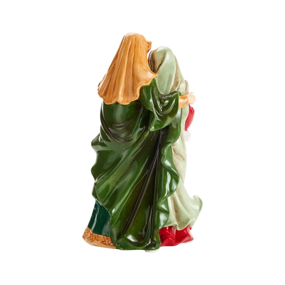 Fitz and Floyd Nativity Holy Family statuina presepe musicale