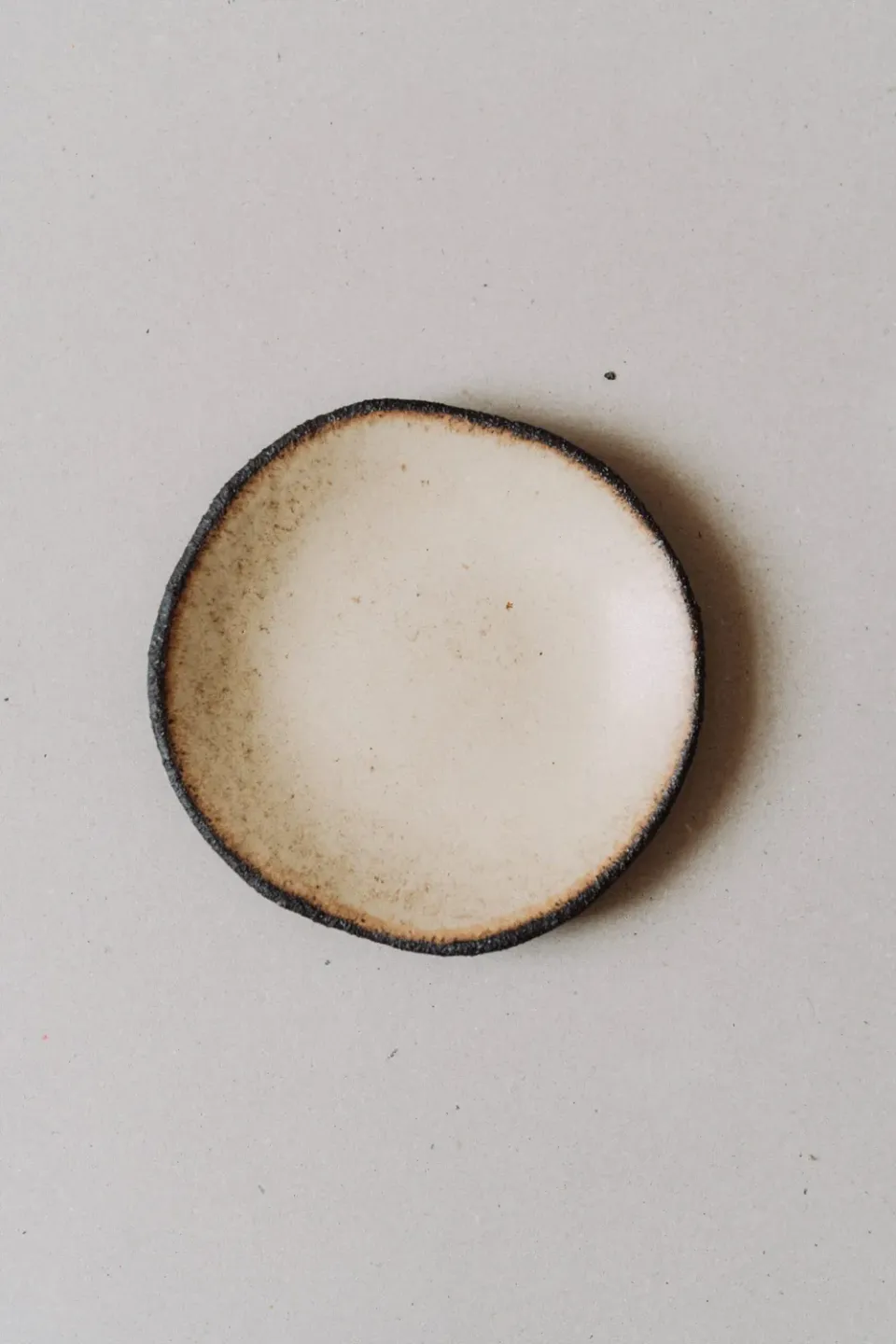 Poemi ROU/A ciotola bassa 21 cm beige in gres