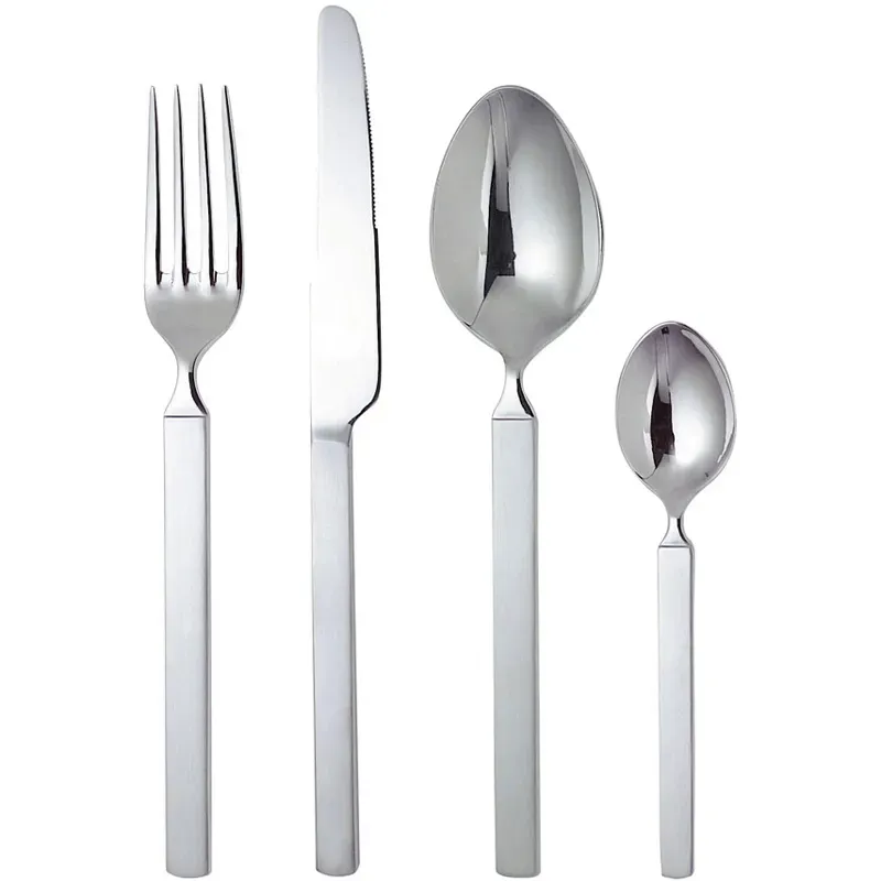 Alessi Dry servizio posate 24 pezzi lucido satinato