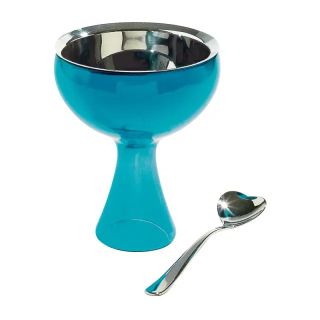 Alessi Big Love Coppa Gelato con Cucchiaino