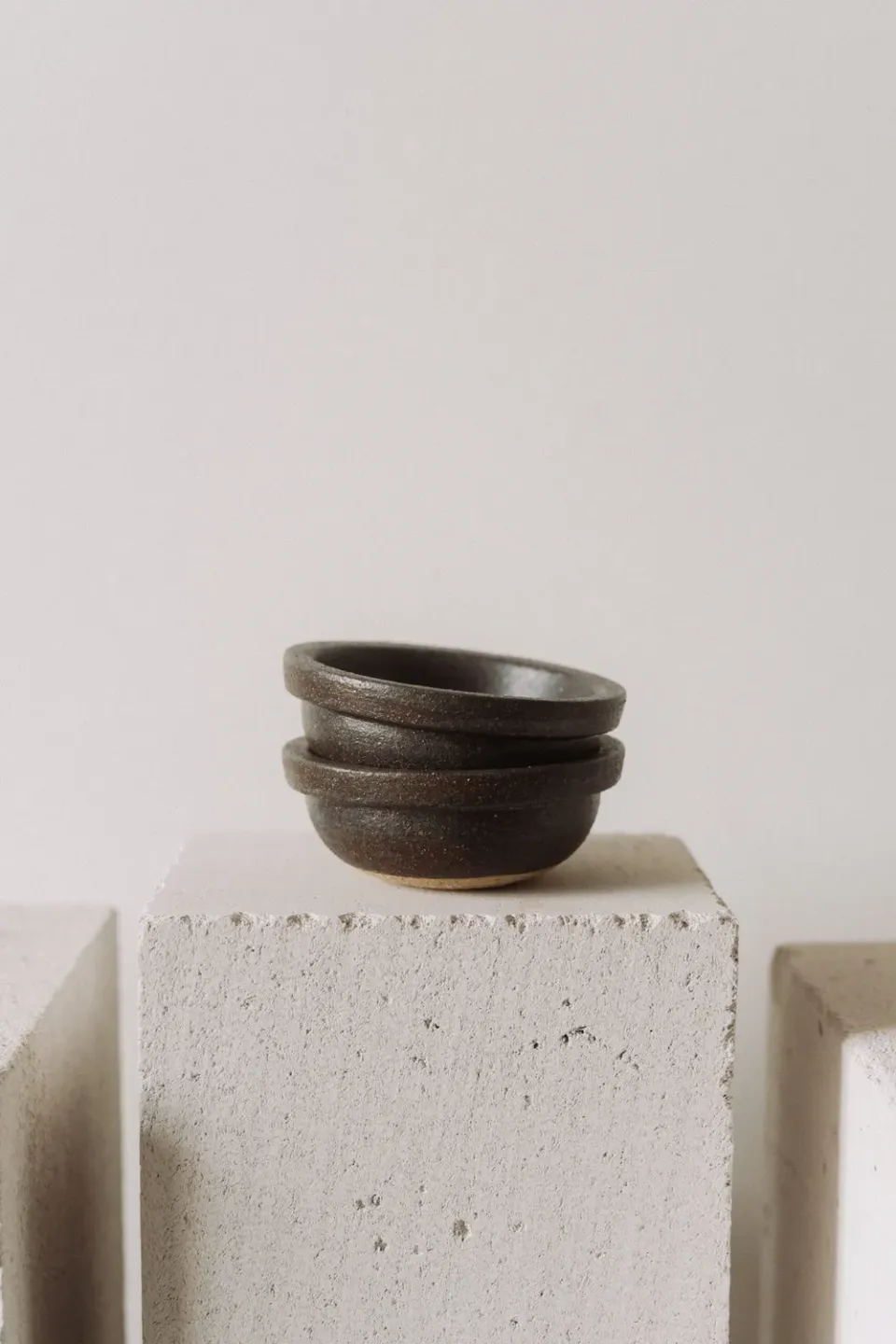 Poemi Earth ciotola bowl ceramica 12 cm antracite