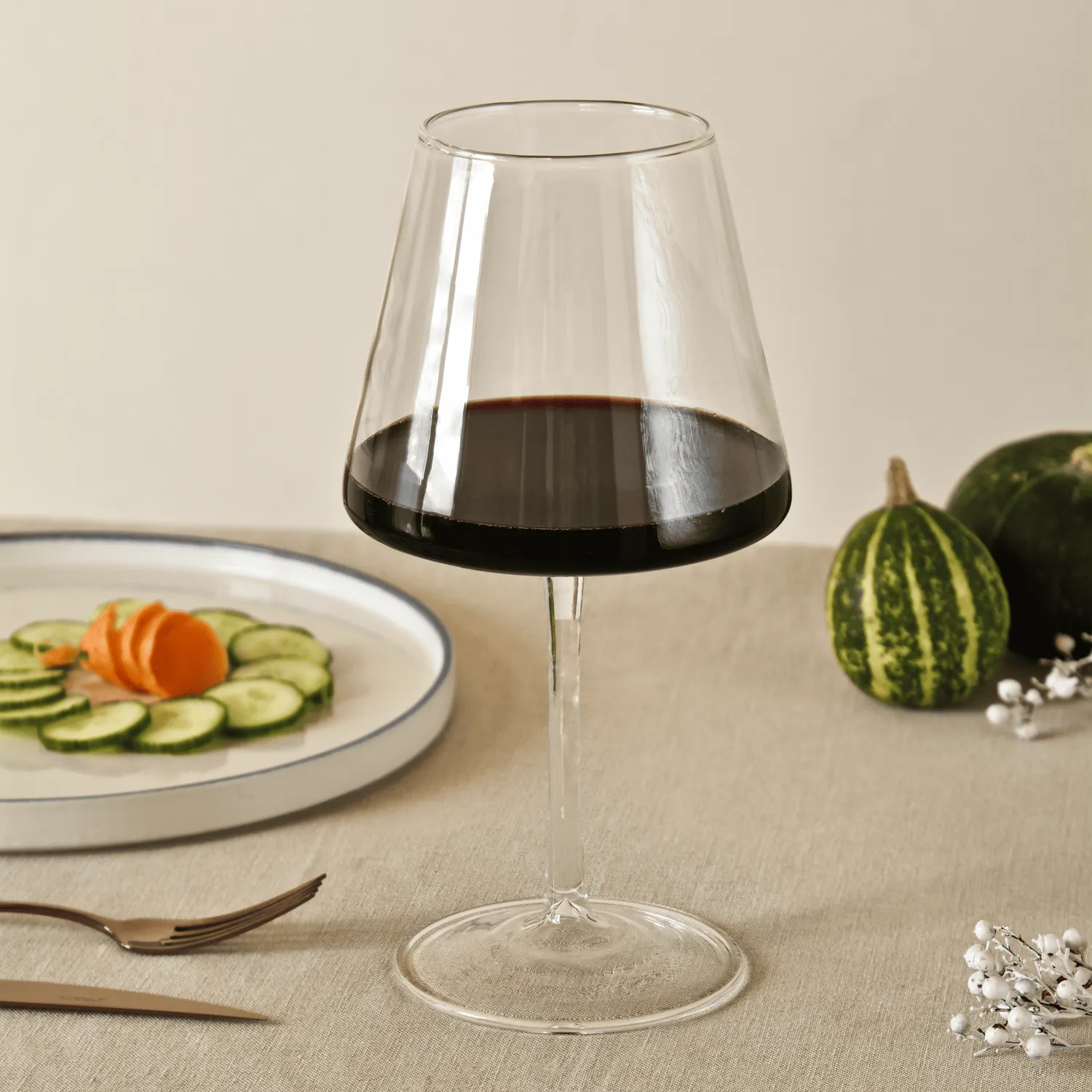 Tavola Ceramica Penelope calici vino rosso 6 pezzi vetro