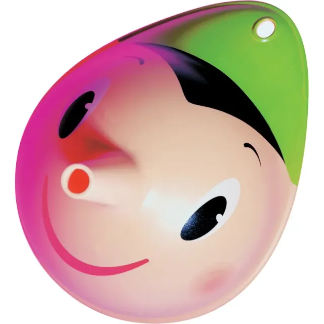 Alessi Pino imbuto cucina Pinocchio verde