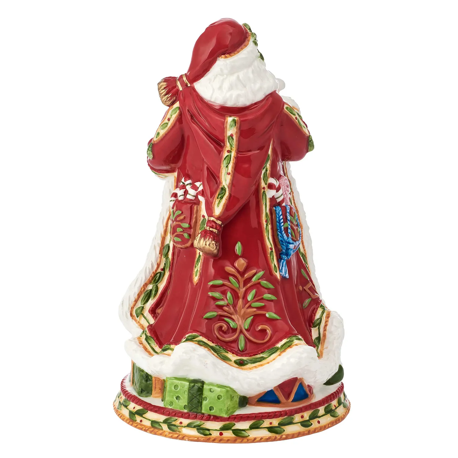 Fitz and Floyd Santa's Gift Musical Figurine statuina musicale 23,5 cm