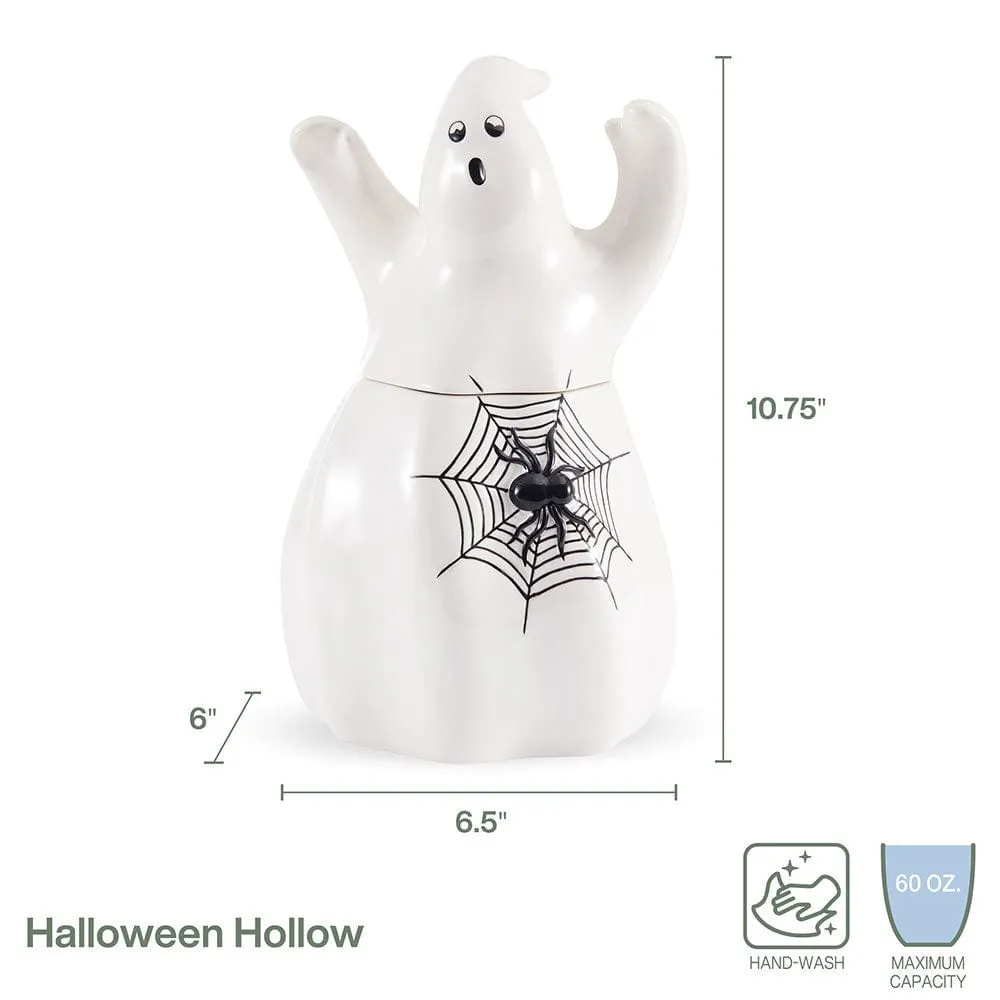 Fitz and Floyd Halloween biscottiera fantasma terraglia