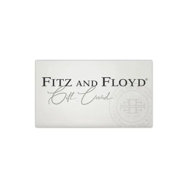 Fitz and Floyd E-Gift Card buono regalo digitale ceramica