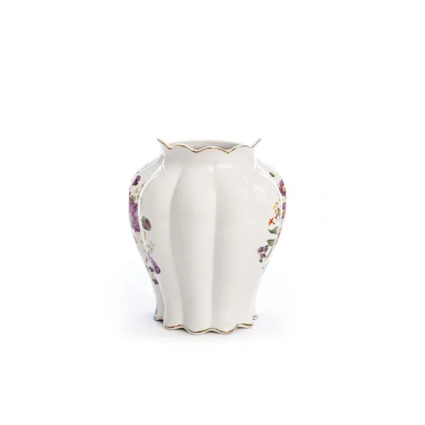 Seletti Hybrid Melania vaso porcellana bone china