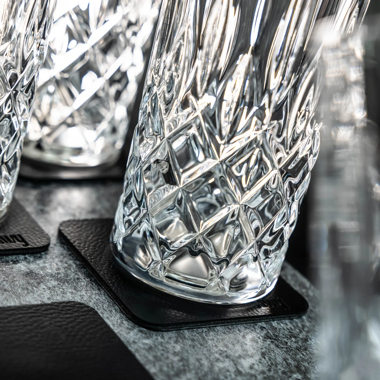 Silwy Longdrink Diamond bicchieri magnetici cristallo