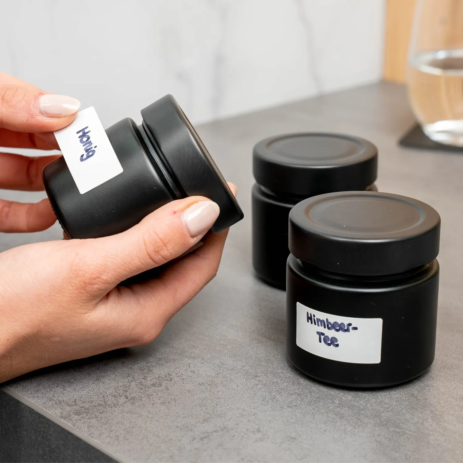 Silwy All Black barattoli magnetici 125 ml neri