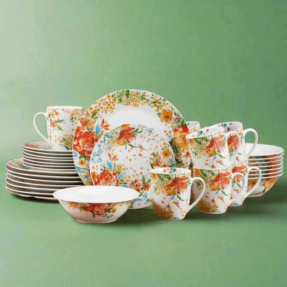 Fitz and Floyd Garden Delight servizio piatti 32 pezzi 8 persone