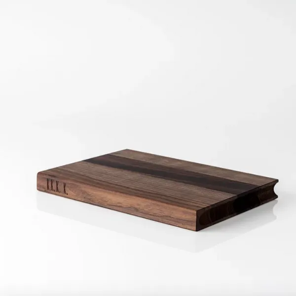 KnIndustrie Kn Book set 3 taglieri legno design
