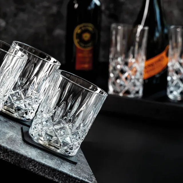 Silwy Whisky Diamond bicchieri magnetici set 2 pezzi tritan
