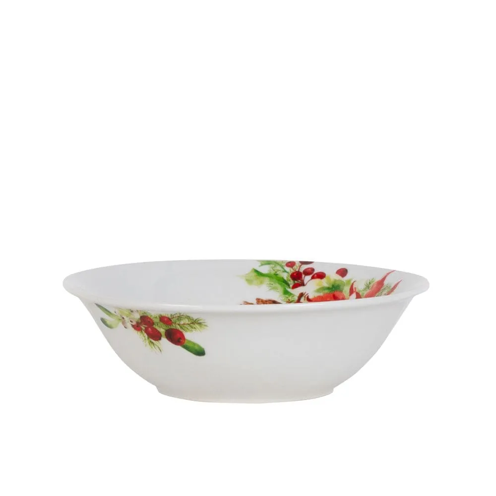 Fitz and Floyd Holiday Home servizio piatti 32 pezzi natalizio 8 posti