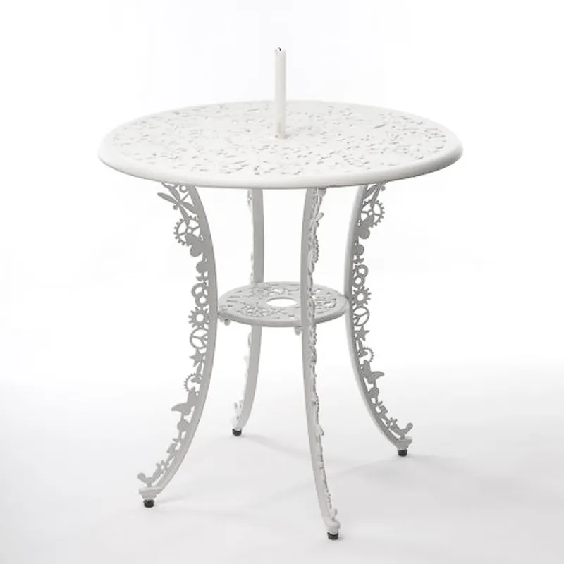 Seletti Industry Collection tavolo tondo alluminio