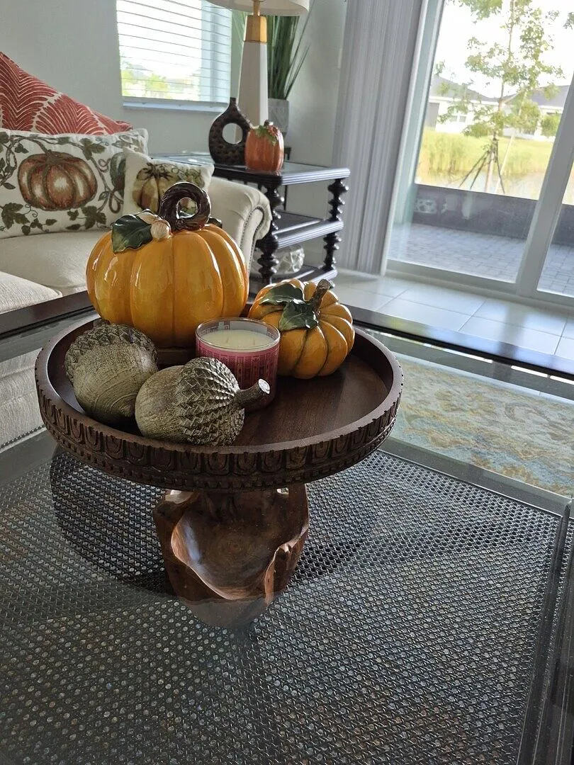Fitz and Floyd Harvest Halloween zucca decorativa 14 cm
