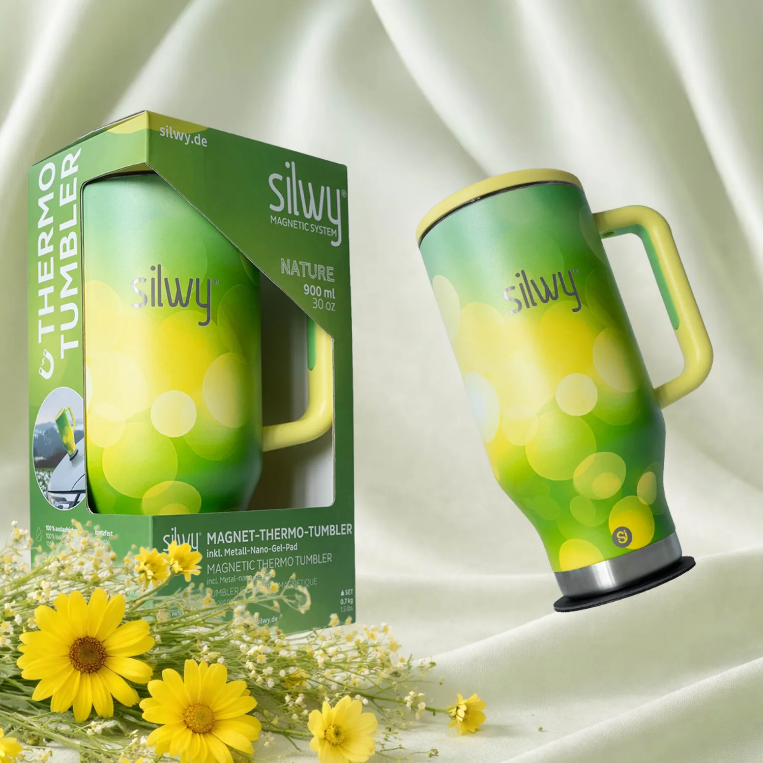 Silwy Natura Thermo-Tumbler tazza termica 900 ml magnetica