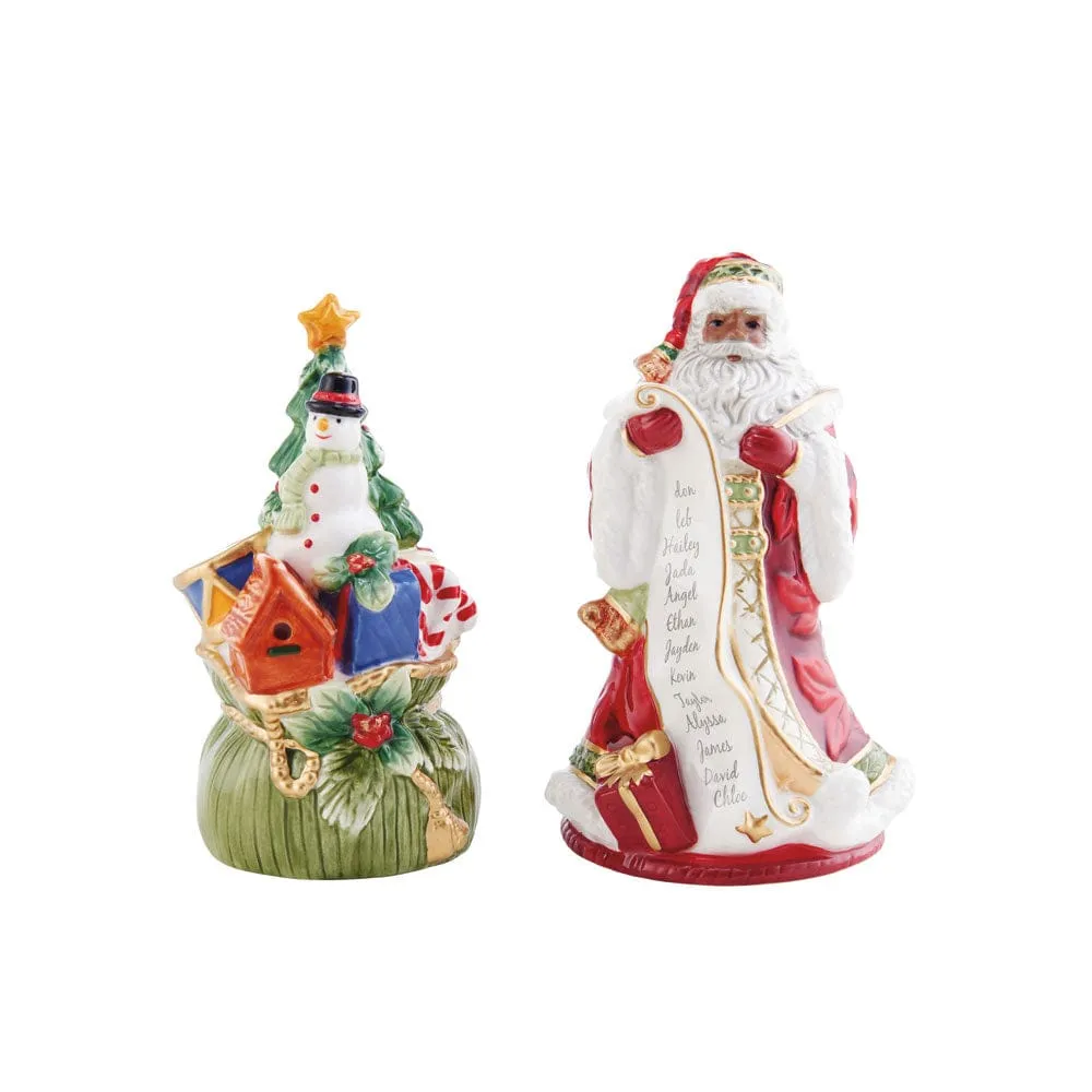 Fitz and Floyd Holiday Home set sale e pepe Santa