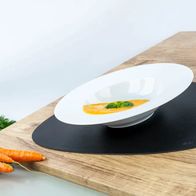 Silwy piatto gourmet porcellana magnetico 23,5 cm