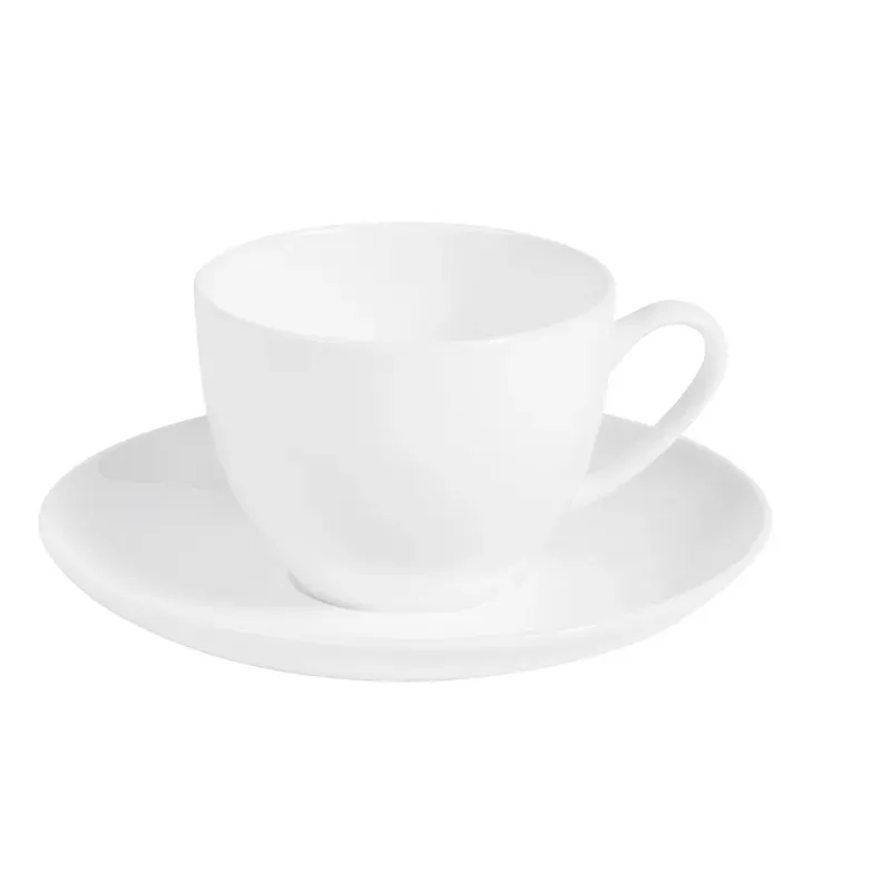Tavola Minimal tazze tè con piatto set 6 pezzi