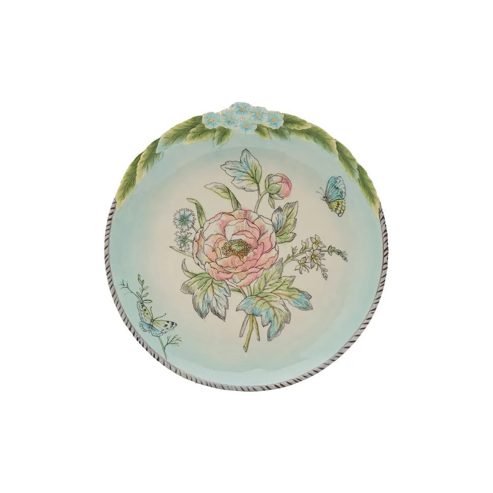 Fitz and Floyd English Garden Bloom servizio piatti 12 pezzi stoneware