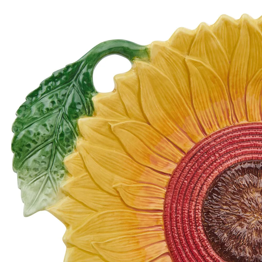 Fitz and Floyd Provence Sunflower ciotola servizio girasole