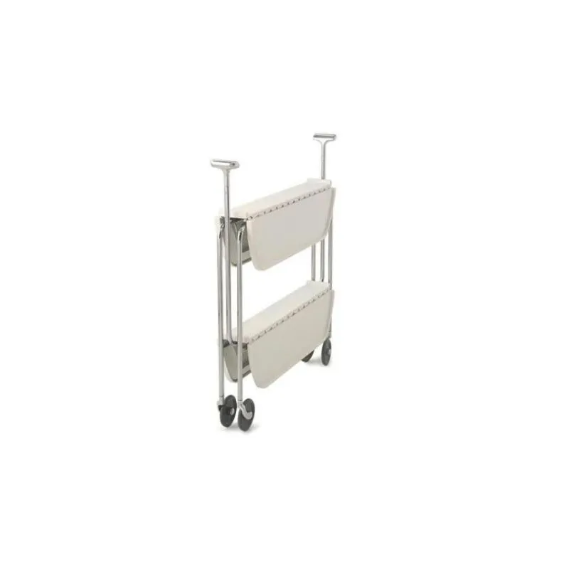 Magis Transit carrello pieghevole acciaio cromato