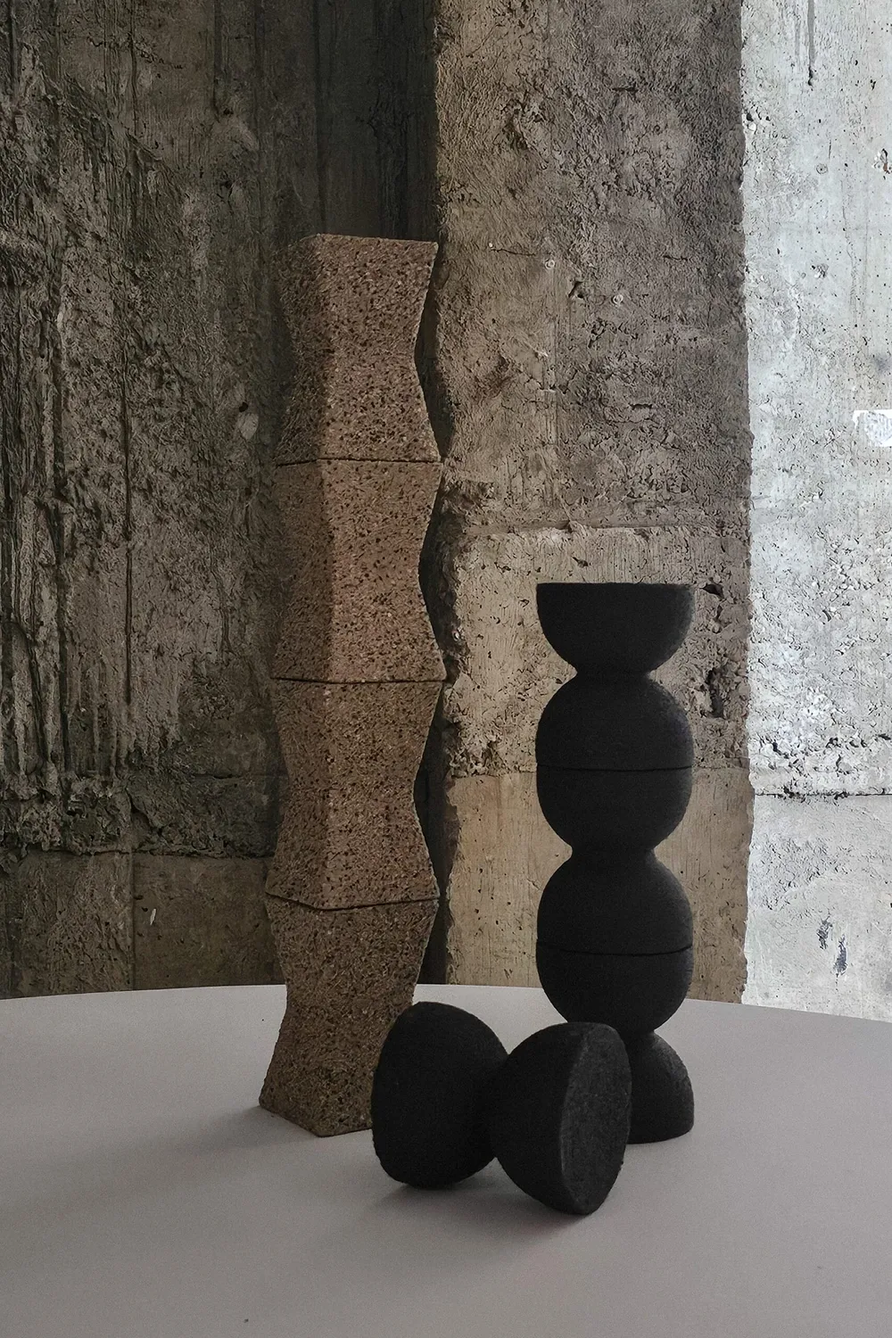Poemi Origen colonna ceramica 13 cm terrazzo