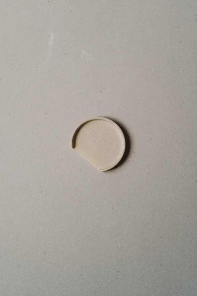 Poemi poggiamestolo 12 cm bianco opaco
