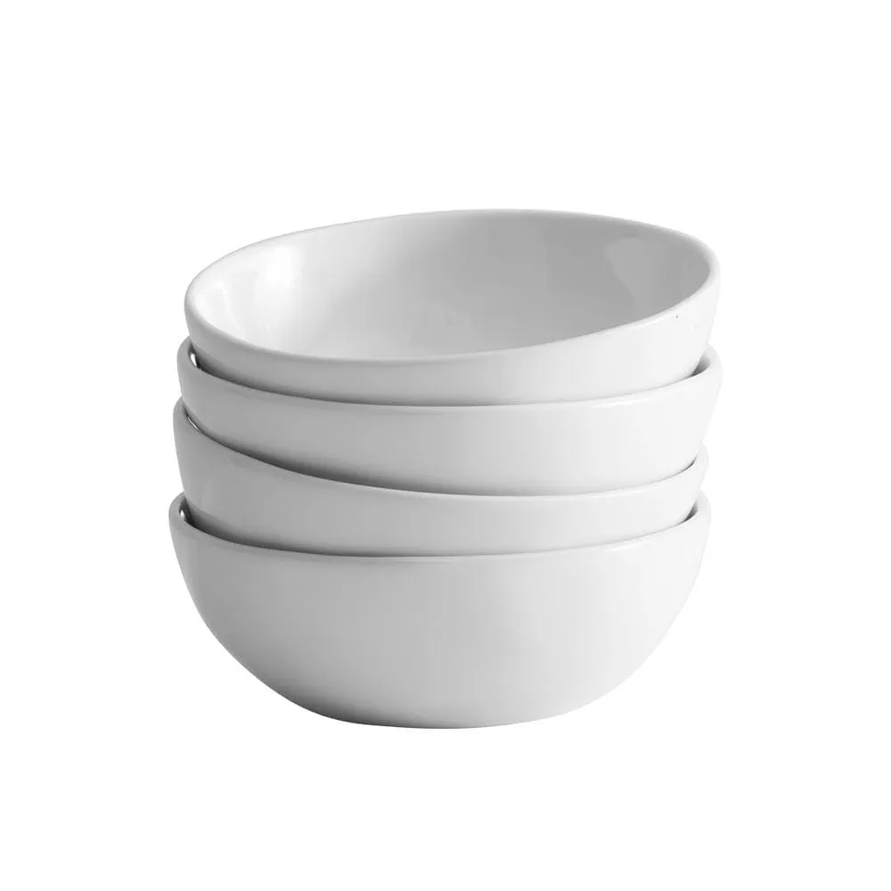 Fitz and Floyd Everyday White Organic set 4 bowl 600 ml