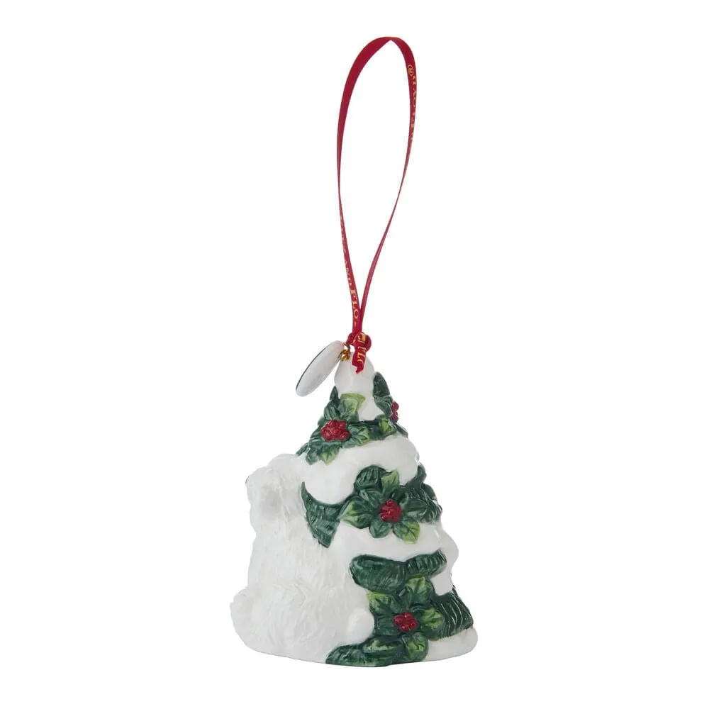Fitz and Floyd Woodland Holiday ornamento albero 2025 orso