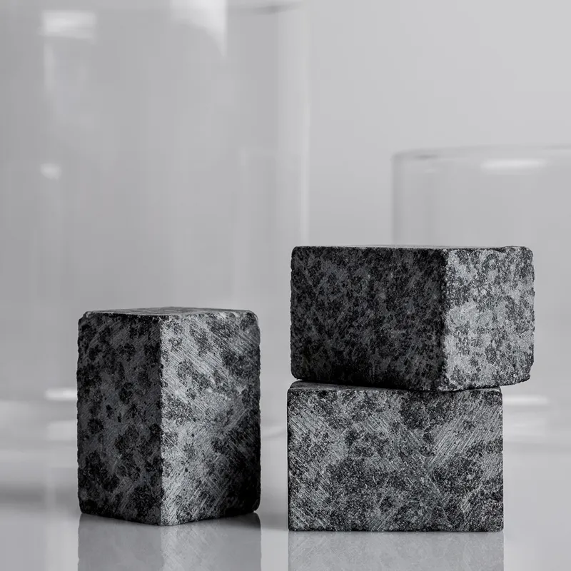 Not/Ice cubetti refrigeranti pietra ollare set 8 riutilizzabili