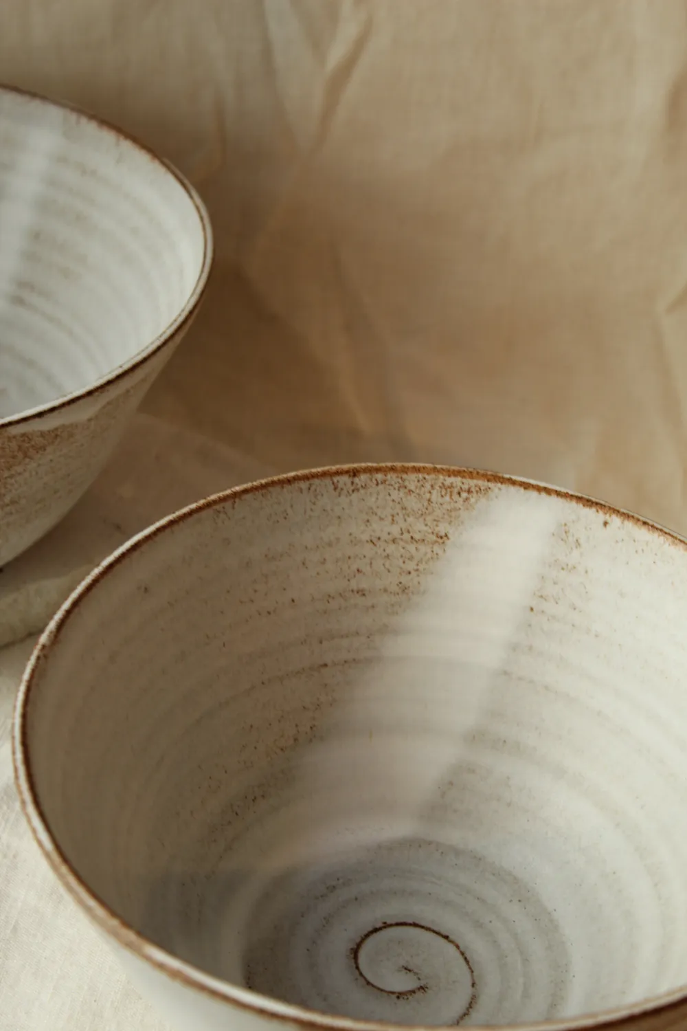 Studio Delta Pottery Ramen Bowl ciotole gres coppia opache