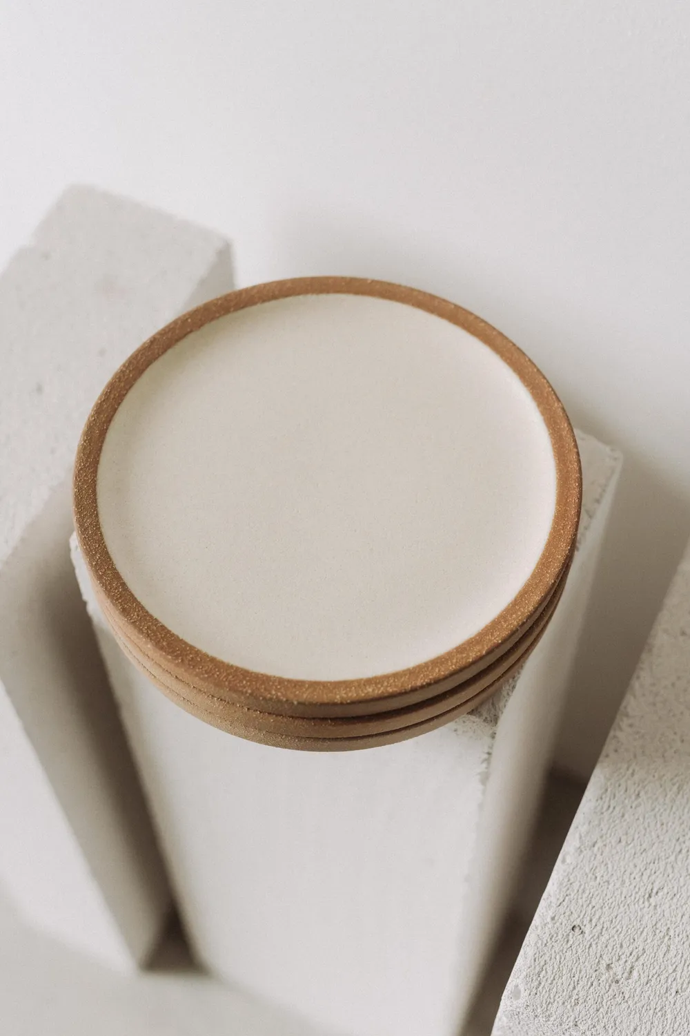 Poemi piatto terracotta 20 cm bianco opaco