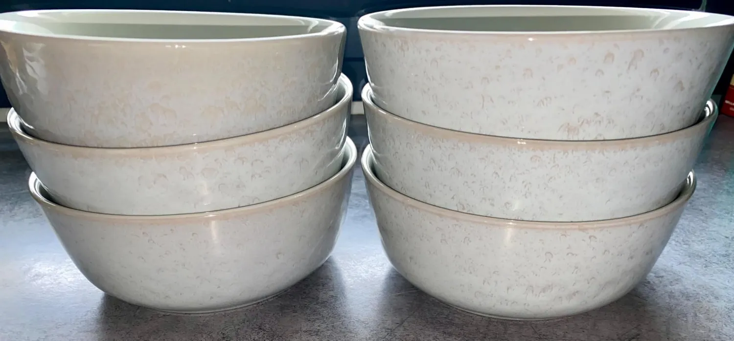 Pure Living Ibiza Tazzine 350 ml Set 6 Tazze beige stoneware