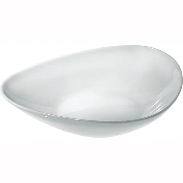Alessi Colombina Collection set 6 piatti fondi bianchi