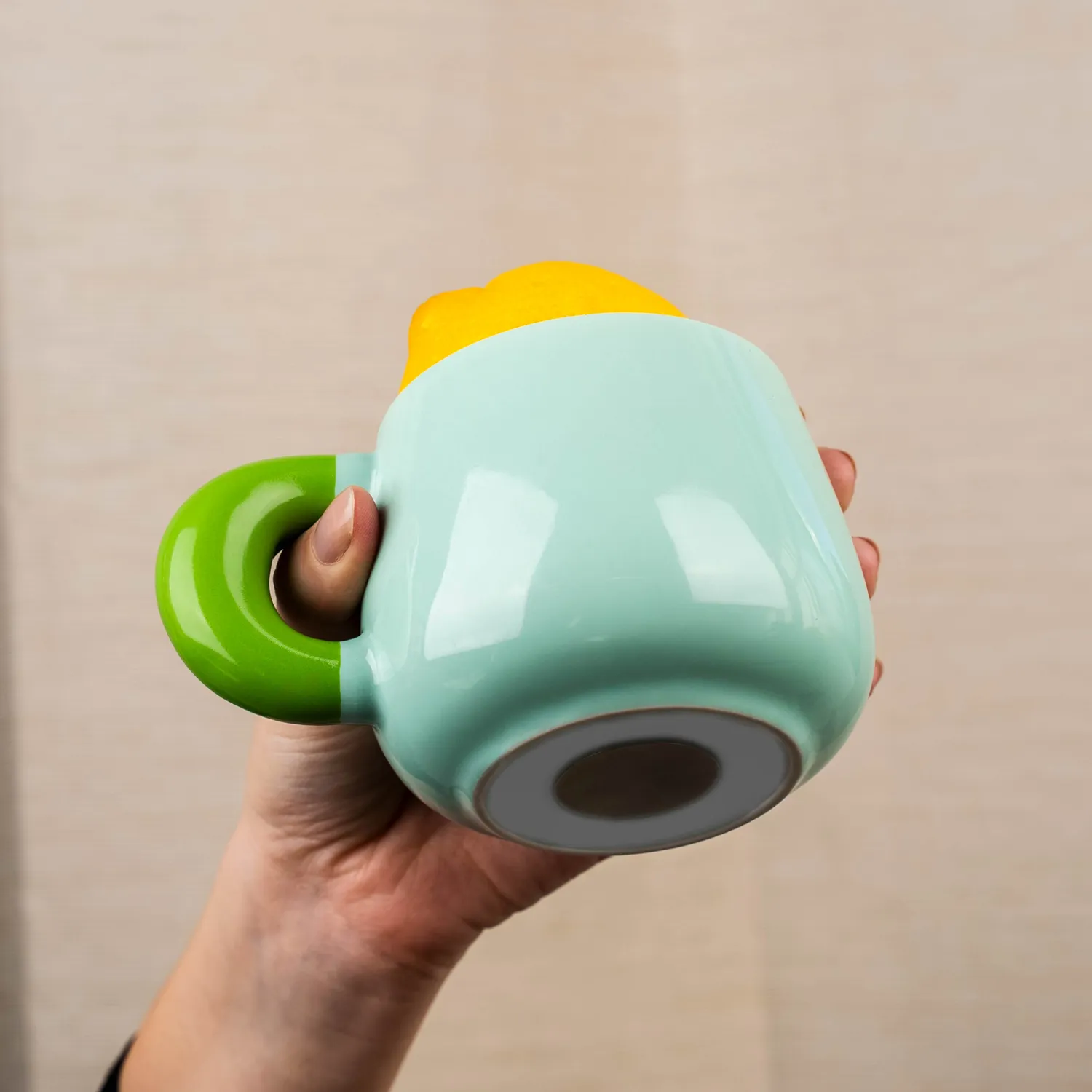 Silwy Tropical Mint tazza con manico magnetica porcellana