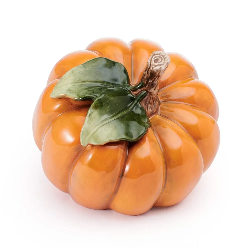 Fitz and Floyd Harvest Halloween zucca decorativa 14 cm