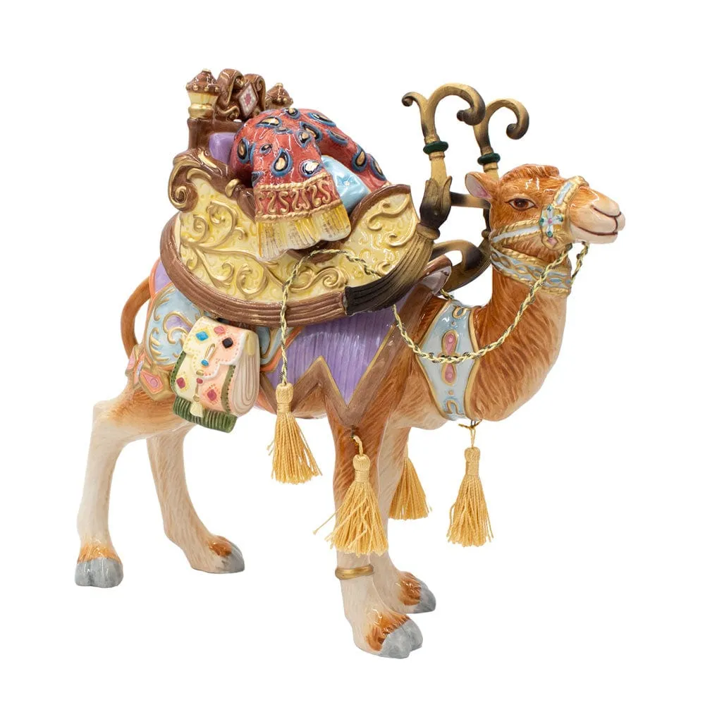 Fitz and Floyd Nativity Cammello Babilonese Statuetta 30 cm