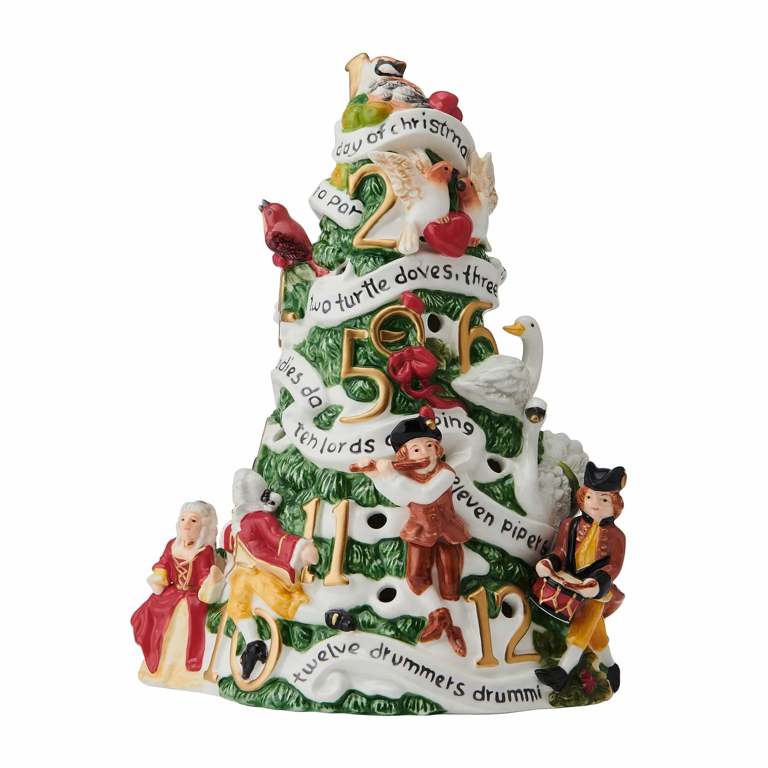 Fitz and Floyd Holiday Luminary albero luminoso LED 24 cm