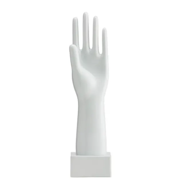 Ginori Mano Gio Ponti scultura porcellana bianca