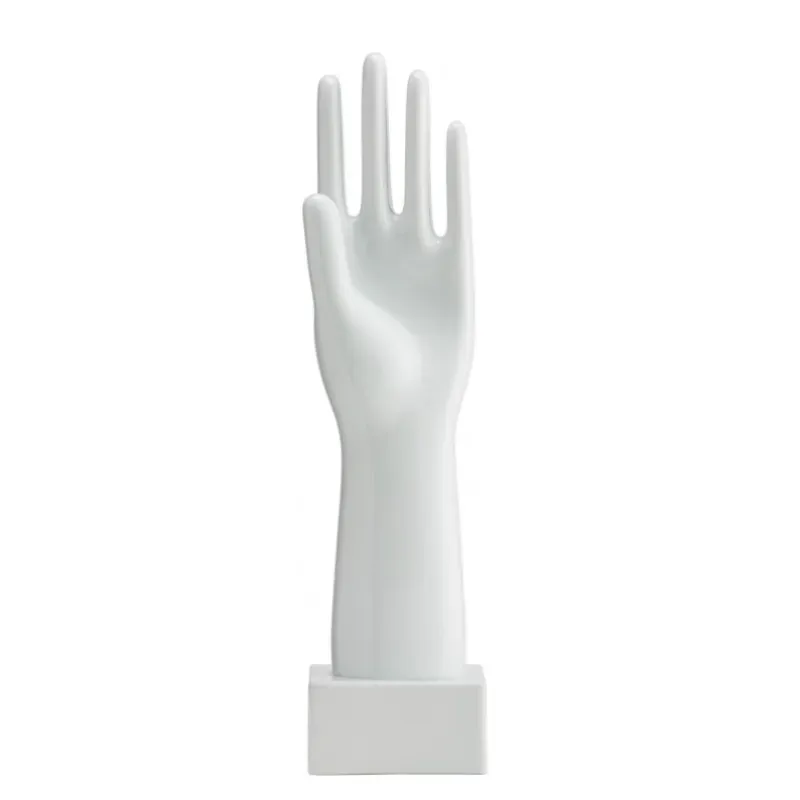 Ginori Mano Gio Ponti scultura porcellana bianca