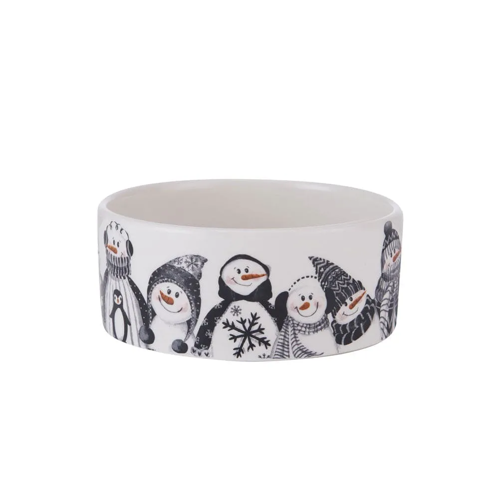 Fitz and Floyd Snow Days ciotole dessert set 4 pezzi 650 ml