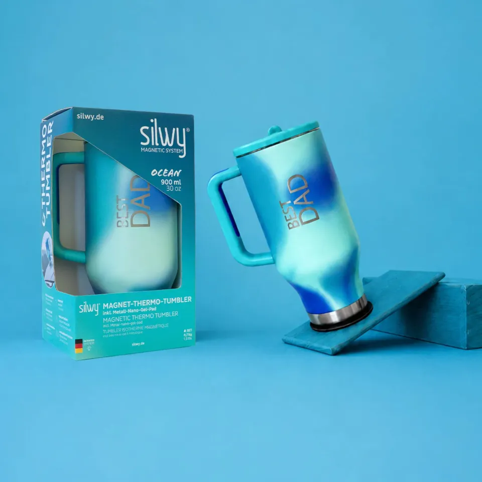 Silwy Ocean tazza termica magnetica 900 ml papa